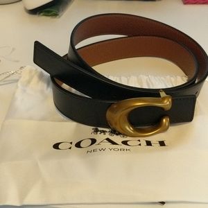 Coach Reversible 32mm Belt